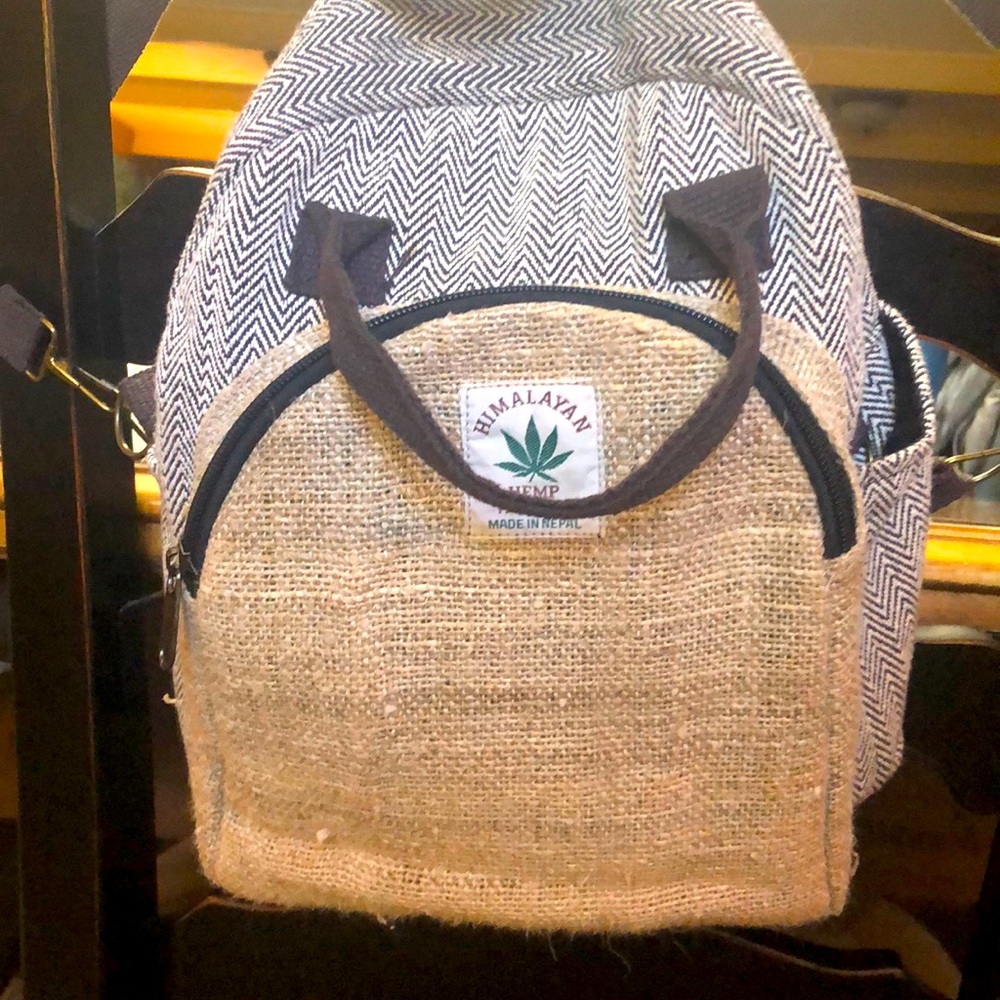 Himalayan Hemp Backpack, Barely Used